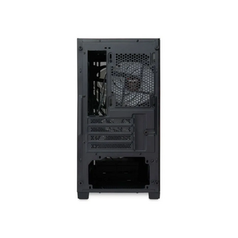  Корпус HSPD M321 (M321-TGBK-ARGB), Mesh Mini-tower, Black, slide TG, 0.45 SPCC, 2x140mm ARGB+1x120mm ARGB mATX 