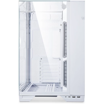  Корпус Lian-Li O11 Vision Compact белый (G99.O11VPW.R0) без БП ATX 10x120mm 9x140mm 2xUSB3.0 audio 