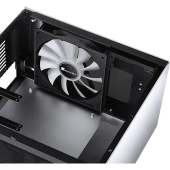  Корпус Jonsbo T8 Plus Silver без БП, боковые панели из закаленного стекла, mini-ITX, серебристый 