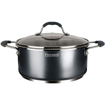 Кастрюля Rondell Stern RDS-019 4.7л серый 