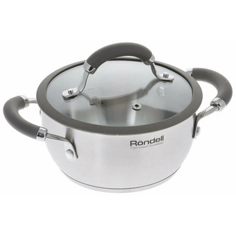  Кастрюля Rondell Balance RDS-755 5л стальной 