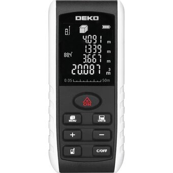  Лазерный дальномер DEKO GLP-50 (085-3600) луч красный 