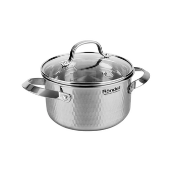  Кастрюля Rondell RainDrops RDS-1295 5.6л стальной 
