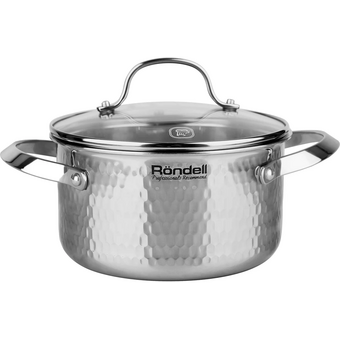  Кастрюля Rondell RainDrops RDS-1295 5.6л стальной 