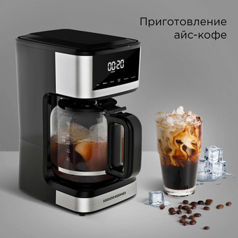  Кофеварка капельная Redmond CM712 черный 