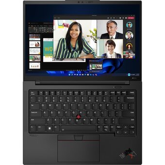  Ноутбук Lenovo ThinkPad X1 Carbon Gen 10 (21CBS2KV00) 14"/IPS/i7-1270P/16Gb/SSD 512Gb/Intel Iris Xe Graphics/Win11Pro/Черный/1.12кг 