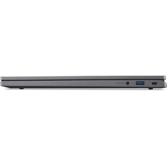  Ноутбук Acer Aspire 3 A317-55P-C3XL (NX.KDKCD.00J) 17.3", IPS, Intel N100 0.8ГГц, 4 ядер, 8ГБ 512ГБ SSD, Intel UHD Graphics, без ОС, серебристый 