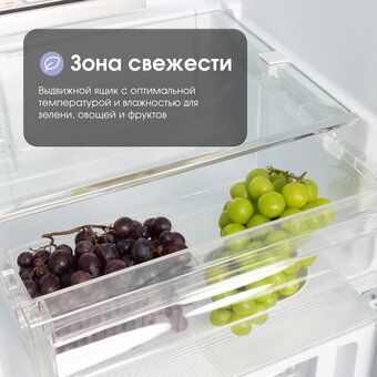  Встраиваемый холодильник Zigmund & Shtain BR 20 X белый 