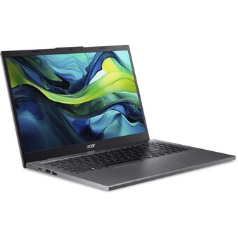  Ноутбук Acer Aspire 15 A15-41M-R1HS (NX.KXACD.003) 15.6", IPS, AMD Ryzen 5 8640HS 3.5ГГц, 6 ядер, 16ГБ 1ТБ SSD, AMD Radeon, без ОС, металлический 