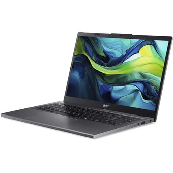  Ноутбук Acer Aspire 15 A15-41M-R1HS (NX.KXACD.003) 15.6", IPS, AMD Ryzen 5 8640HS 3.5ГГц, 6 ядер, 16ГБ 1ТБ SSD, AMD Radeon, без ОС, металлический 