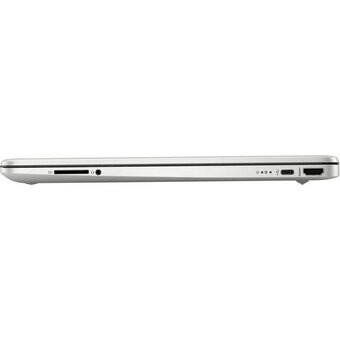  Ноутбук HP 15-dy5073dx (8L708UA) 15.6", IPS, Intel Core i7 1255U 1.7ГГц, 10 ядер, 16ГБ 512ГБ SSD, Intel Iris Xe graphics, Win11 Home, серебристый 