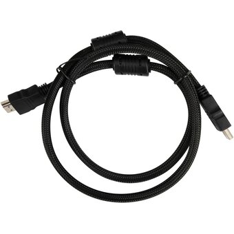  Кабель аудио-видео Buro HDMI-V1.4-1MC HDMI (m)/HDMI (m) 1м черный 