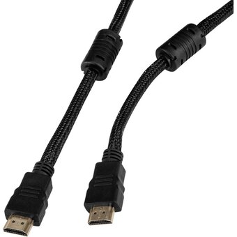  Кабель аудио-видео Buro HDMI-V1.4-1MC HDMI (m)/HDMI (m) 1м черный 