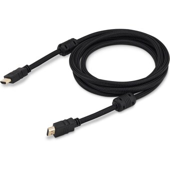  Кабель аудио-видео Buro HDMI-V1.4-1MC HDMI (m)/HDMI (m) 1м черный 