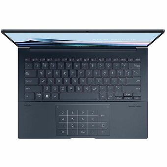  Ноутбук ASUS UX3405MA-PP898 (90NB11R1-M01K50) 14"(2880x1800 OLED 16:10)/Intel Core Ultra 9 185H(2.3Ghz)/16384Mb/1024SSDGb/noDVD/Int:Intel Arc синий 