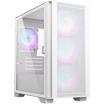  Корпус Montech AIR 100 ARGB White (AIR100AW) / mATX / 4x120mm ARGB fans hub 