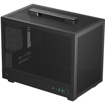  Корпус Deepcool CH160 Mesh без БП, черный, Mini-ITX 