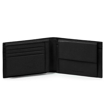  Кошелек мужской Piquadro Black Square PU1392B3R/N черный натур.кожа 