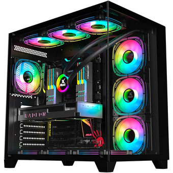  Корпус BLOODY BD-CC111, ATX, Midi-Tower, без БП, черный 