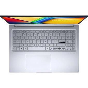  Ноутбук ASUS VivoBook 16X M3604YA-MB303 (90NB11A2-M00D80) 16", IPS, AMD Ryzen 5 7430U 2.3ГГц, 6 ядер, 16ГБ DDR4, 512ГБ SSD, AMD Radeon, без ОС, silver 