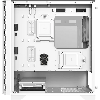  Корпус Montech AIR 100 ARGB White (AIR100AW) / mATX / 4x120mm ARGB fans hub 