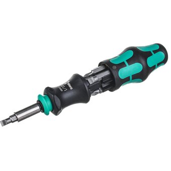  Битодержатель WERA WE-136504 с набором бит в ручке 28 + открывалка 