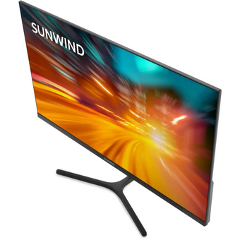  Монитор SunWind SM-24FI401 (SM24SG01) черный 