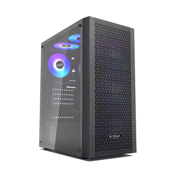  Корпус PCCOOLER MA100 Mesh BK, Mesh Mid Tower, Black, TG, 3x120mm ARGB ATX, mATX, mITX (без БП) 