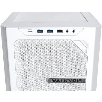  Корпус Valkyrie VK01 White / E-ATX / 2x140mm ARGB fans 