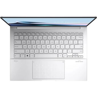  Ноутбук Asus Zenbook UX3405MA-QD993 (90NB11R2-M01SV0) Ul9 185H/16Gb/SSD512Gb/14"/OLED/FHD+/noOS/silver/BagГБ 512ГБ SSD, Intel Arc, без ОС, серебристый 