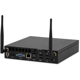  Неттоп IRU 310H6ITF (2031363) i3 12100 (3.3) 8Gb SSD256Gb UHDG 730 Windows 11 Professional GbitEth BT черный 