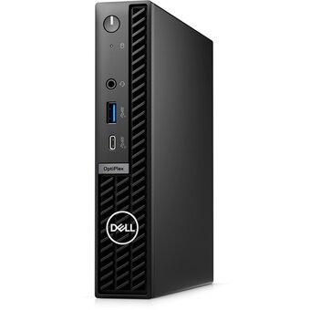  Неттоп Dell Optiplex 7020-5852 MFF Core i5-14500T, 8GB(1) DDR5, 512GB PCIe NVMe SSD, Intel UHD Graphics, WLAN + BT, Kb ENG, Mouse, Linux Ubuntu 