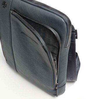  Сумка Piquadro Black Square CA1816B3/BLU4 кожа натуральная, темно-синий 