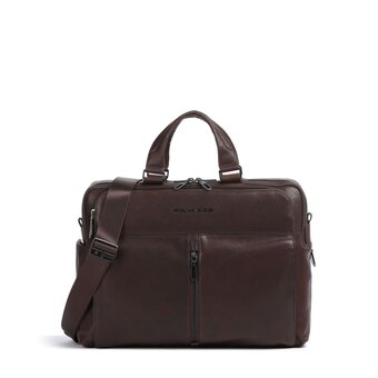  Деловая сумка Piquadro Hedley CA6026W130/TM кожа натуральная, темно-коричневый 