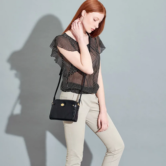  Сумка женская The Bridge Story Donna 04005801/30 кожа натуральная, черный 