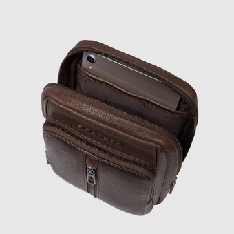  Сумка мужская Piquadro Hedley CA3084W130/TM темно-коричневый натур.кожа 