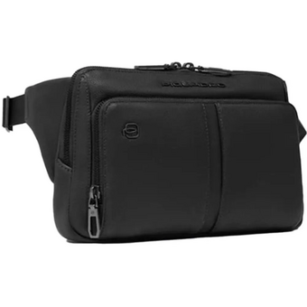  Сумка на пояс мужская Piquadro Hedley CA2174W130/N черный натур.кожа 