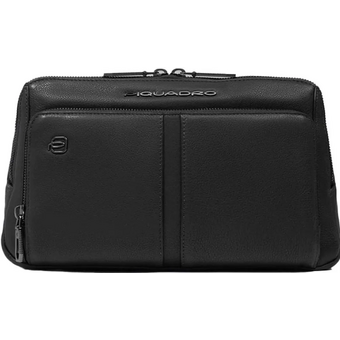  Сумка на пояс мужская Piquadro Hedley CA2174W130/N черный натур.кожа 