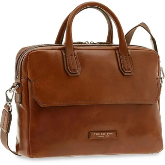  Портфель The Bridge Williamsburg 06141701/90 коричневый кожа натуральная 