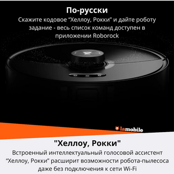  Робот-пылесос Roborock S8 MaxV Ultra (S8MVU52-02) Black 