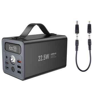  Аккумулятор внешний резервный HOCO J138 Distant 22.5W+PD20W+DC12V multi-function power bank 60000mAh black 