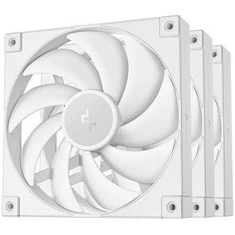  Вентилятор DEEPCOOL FD14 WH-3 in 1 140x140x25мм (PWM, белый, 400-1650об/мин) Color BOX 