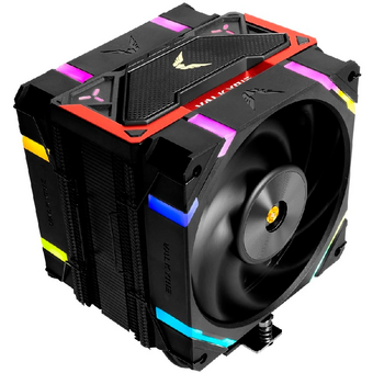  Кулер Valkyrie SL125 Loki Black (HW SL125 Loki) / 6HPx6mm, 230W TDP, 2x120mm ARGB fans, 800-1850RPM, 80CFM, 29dBA 