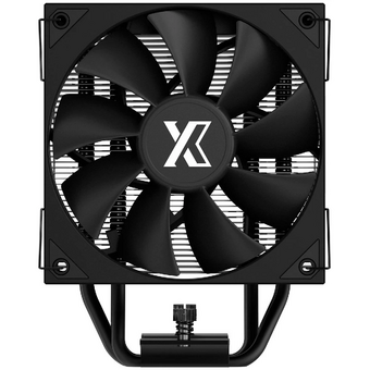  Кулер XASTRA AR400 Digital BK LGA1851/1700/1200/115X/AM5/AM4 (TDP 220W, 4 тепл.трубки ,PWM Fan 120mm black , top cover with display, black) 