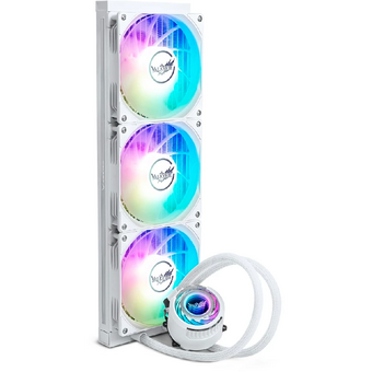  СВО Valkyrie Jarn 420 ARGB White (C420W-RGB) / 3x140mm ARGB fans, 500-2150RPM, 105CFM, 32.2dBA, 300W TDP 