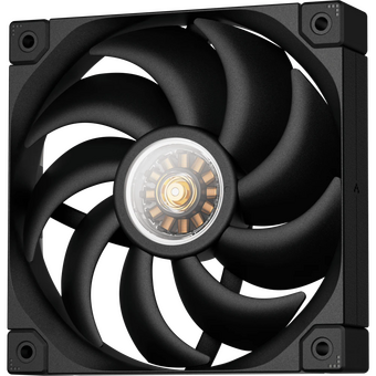  Вентилятор DEEPCOOL FT12 120x120x25мм (PWM, White LED, черный, 500-2150об/мин) Color BOX 