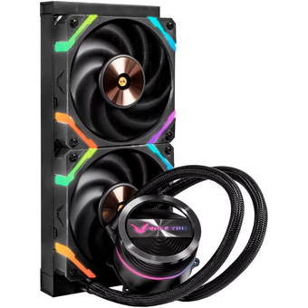  СВО Valkyrie Dragonfang 240 Black (HW GL240) / 2x120mm ARGB fans, 800-2150RPM, 80CFM, 29dBA, 250W TDP 