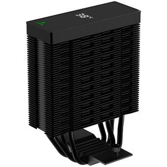  Кулер XASTRA AR400 Digital BK LGA1851/1700/1200/115X/AM5/AM4 (TDP 220W, 4 тепл.трубки ,PWM Fan 120mm black , top cover with display, black) 