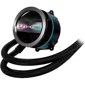  СВО Valkyrie Dragonfang 240 Black (HW GL240) / 2x120mm ARGB fans, 800-2150RPM, 80CFM, 29dBA, 250W TDP 