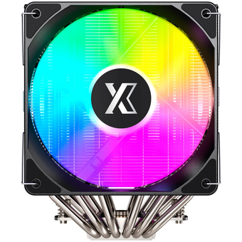  Кулер XASTRA AX620 Basic ARGB LGA1851/1700/1200/115X/AM5/AM4 (Dual Tower, TDP 265W, 6 тепл.трубок 6мм, 2xPWM 120mm ARGB, медное основание) 